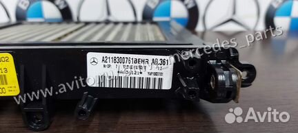Радиатор печки Мерседес W211