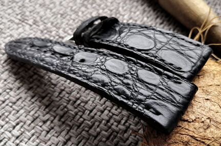 Ремешок из кожи крокодила 22/20 от haymar