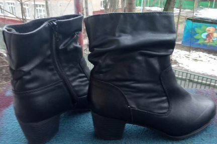 Сапожки весна-осень на полную ногу