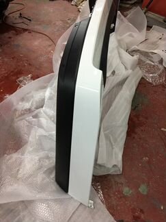 Задний бампер Range Rover Vogue 2013-17 Белый в ид