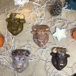 Мыло ручной работы Бык 2021