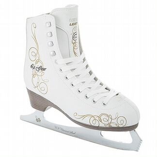 Фигурные коньки LE fleur FUR
