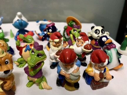 Киндеры 90-х из разных коллекций (28 шт.)