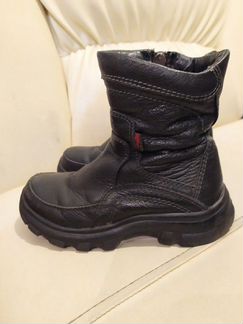 Ботинки зимние, нат. мех/кожа, р-р 28
