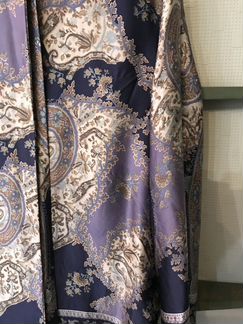 Женская блузка из шёлка, завязывается на пояс