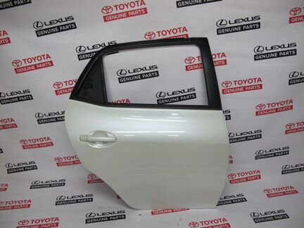 Дверь задняя правая Тойота (Toyota) Аурис (Auris)
