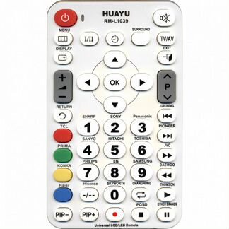 Новый Универсальный пульт Huayu RM-L1039