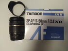 Объектив Tamron 17-50mm F/2.8 XR
