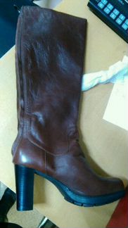 Сапоги натуральная кожа новые