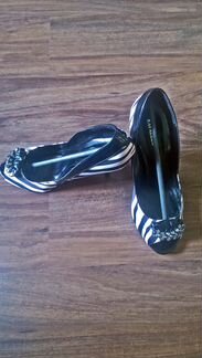 Туфли кожаные Rafaello под зебру