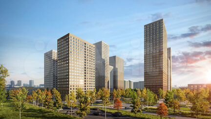 2-к квартира, 63.6 м², 21/21 эт.