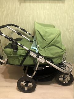 Коляска для двойни bumbleride