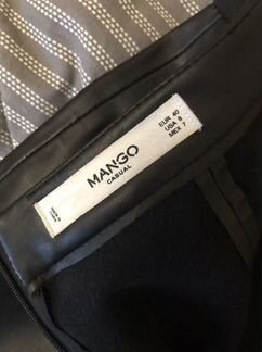 Кожаная юбка mango