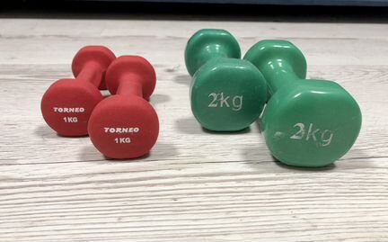 Гантели 1 кг, 2 кг