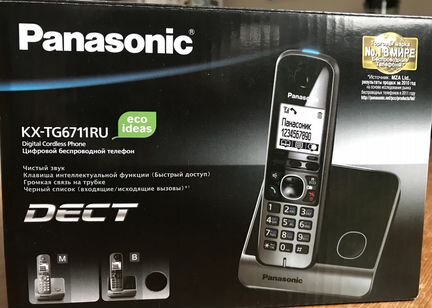 Телефон Panasonic KX-TG6711/12