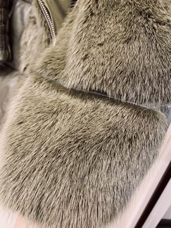 Кожана зимняя куртка