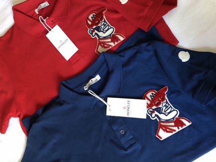 Футболки поло мужские Moncler размер M/L