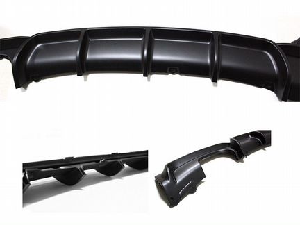 Диффузор bmw f30 M Performance под М4 выхлоп 2+2