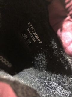 Сапожки зимние для девочки Ecco