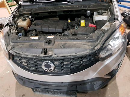 Бампер передний Ссанг Енг Актион нью с 13- н.в