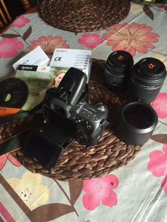 Фотоаппарат Sony a550 dslr + два объектива. В пода