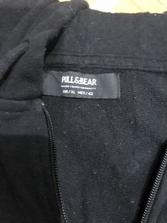 Худи кофта с молниями Pull and Bear