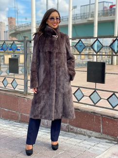 Шуба норковая 110 см