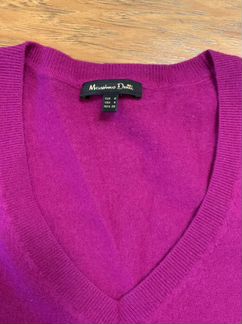 Кашемировый свитер XS Massimo Dutti