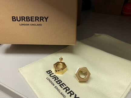 Серьги Burberry