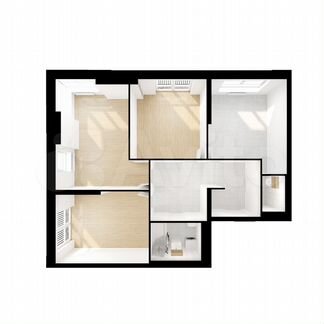 3-к квартира, 74 м², 3/24 эт.