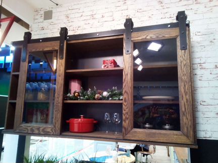 Шкаф подвесной для кухни лофт