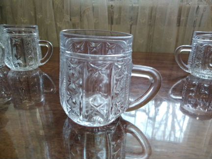 Кружка хрустальная