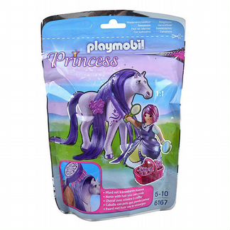 Новый Playmobil принцесса Виола с лошадкой