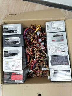 Блоки питания б/у 350w,400w,450w,500w,600w