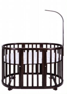 Детская кроватка трансформер с маятником Ellipsebe