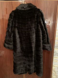Шуба из искусственного меха