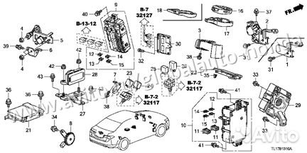 Honda Accord 8 Блок управления рулевой рейки (EP