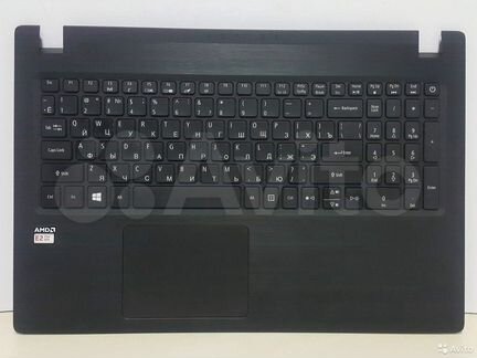 Топкейс ноутбука acer aspire a315 с клавиатурой