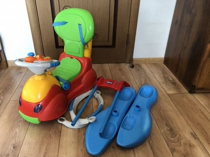 Детская автомобиль-качалка Chicco Quattro (4 в 1)