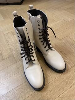 Massimo dutti ботинки женские новые белые 40