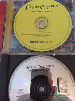Фирменные компакт-диски Fairport Comvention