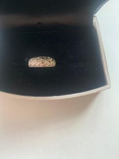 Кольцо серебряное (капельное серебро)