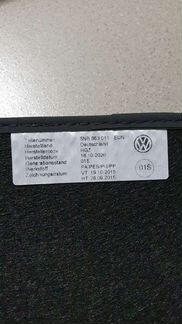 Коврики велюровые VW Tiguan 2019, 2020