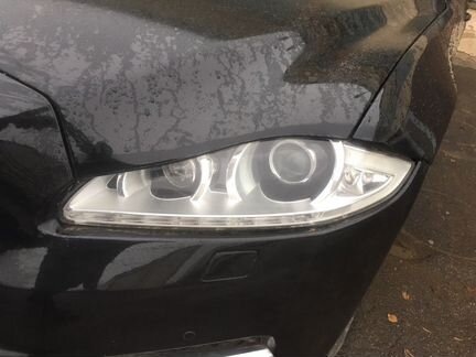 Jaguar XJ фары адаптивные и обычные