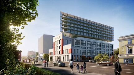 1-к апартаменты, 57.2 м², 10/12 эт.