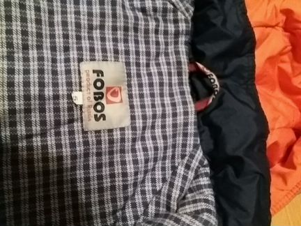 Куртка fobos серая темно-син размер 5 весна-осень