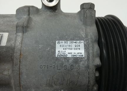 Компрессор кондиционера мерседес A0022304711