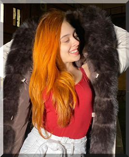 Парка с натуральным мехом