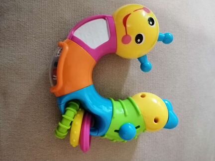 Развивающая игрушка гусеница