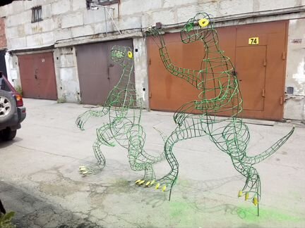 Садовые скульптуры,габионы изготовлю